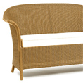 Lloyd Loom of Spalding Burghley Sofa With Drop in Seat S001D